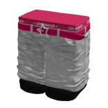 [BOY] Blocky Y2K Denim Jeans w/ Star Buckle Belt