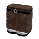 [BOY] Blocky Y2K Denim Jeans w/ Star Buckle Belt