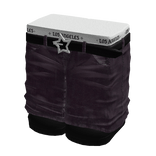 [BOY] Blocky Y2K Denim Jeans w/ Star Buckle Belt