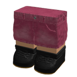 [BOY] Blocky Y2K Shorts + Black Sneakers