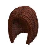 Braided Hair - Red