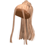 Braided Locs Ponytail (Blonde)