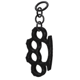Brass Knuckle Keychain [Front]