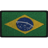 Brazil Flag Patch, Full Colour [L]