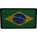 Brazil Flag Patch, Full Colour [R]