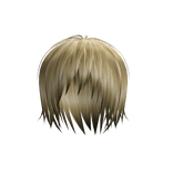 Bright Blonde Unkept Vkei Goth Emo Hair