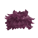 Bright Pink Emo Scene Curly Messy Hair