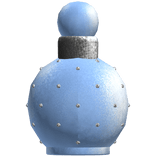 Britney 2000s Glitter Perfume Background (Blue)