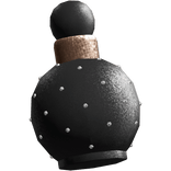 Britney 2000s Glitter Perfume Bottle (Black)