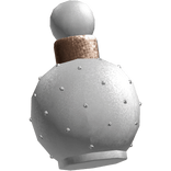 Britney 2000s Glitter Perfume Bottle (White)