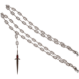 Bronze Blade Chain Belt