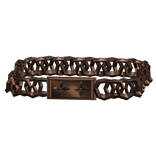 Bronze Double Chrome Bracelet