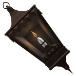 Bronze Gothic Floating Lantern (R)