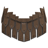 Bronze Tribune Pteruges