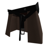 Brown and Black Belted Hunter Tailcoat