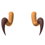 Brown and Orange Insect Claws