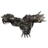 Brown Bear Claw Cross Scarf