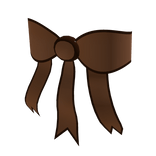 Brown Bow  for Korblox