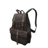 Brown canvas backpack 3.0