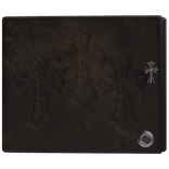 brown chrome hearts wallet