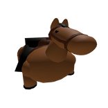 Brown Chubby Horse Mount
