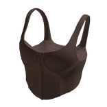Brown Corset Top
