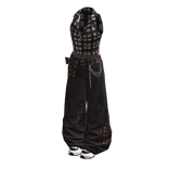 Brown Cottagecore Plaid Outfit