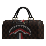 Brown Designer Shark Duffle Bag [Hand Held - 1.0]
