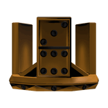Brown Domino Crown