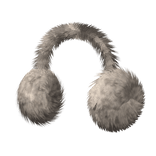 Brown Fur Big Fuzzy Earmuffs