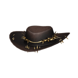 Brown Gold Thorn Cowboy Hat
