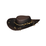 Brown Gold Thorn Cowboy Hat