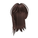 Brown Hair With Voluminous Bangs Emo