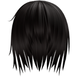 Brown Japanese vkei unkept emo hairstyle