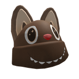 Brown Labubu hat (compatible with hair)