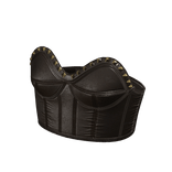 Brown Leather Bustier