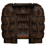 Brown Leather Puffer Jacket (1.0)