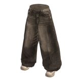 Brown Marble Wash Jeans