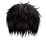 Brown Messy Fluffy Wavy Hair