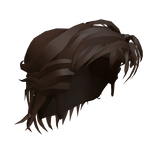 Brown Messy Mullet Hair 