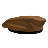 Brown Military Beret