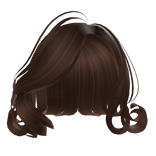 Brown Old Hollywood Side Parted Bob