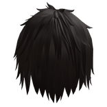 brown overgrown messy vkei hairstyle ⭑ 