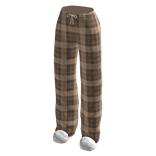 brown pajamas with slippers