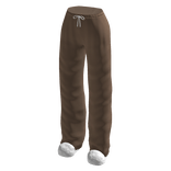 brown pajamas with slippers