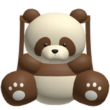 Brown Panda Bear Plushie [1.0]