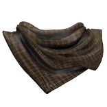 Brown Plaid Scarf