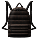 Brown Puff Backpack