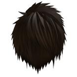 Brown Punk Messy Short Hair 2.0
