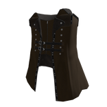 ♾️ Brown Shadow hunter leather trench coat